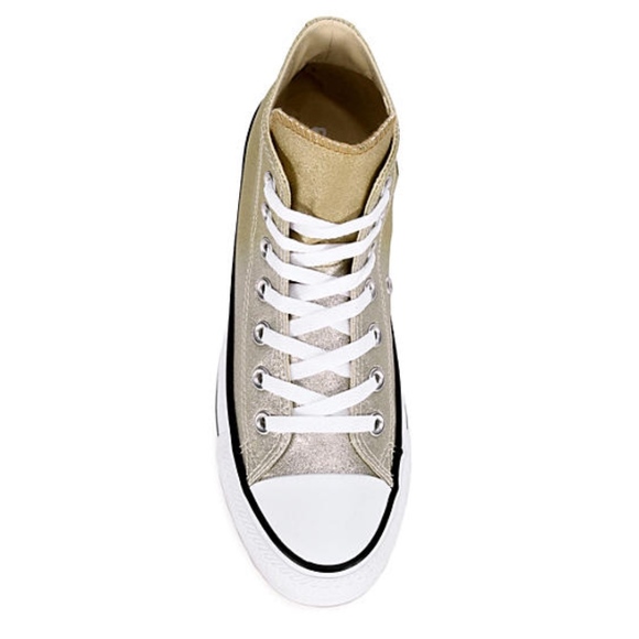 New Women's Converse Hi Ombre Metallic Sneakers - Picture 5 of 8